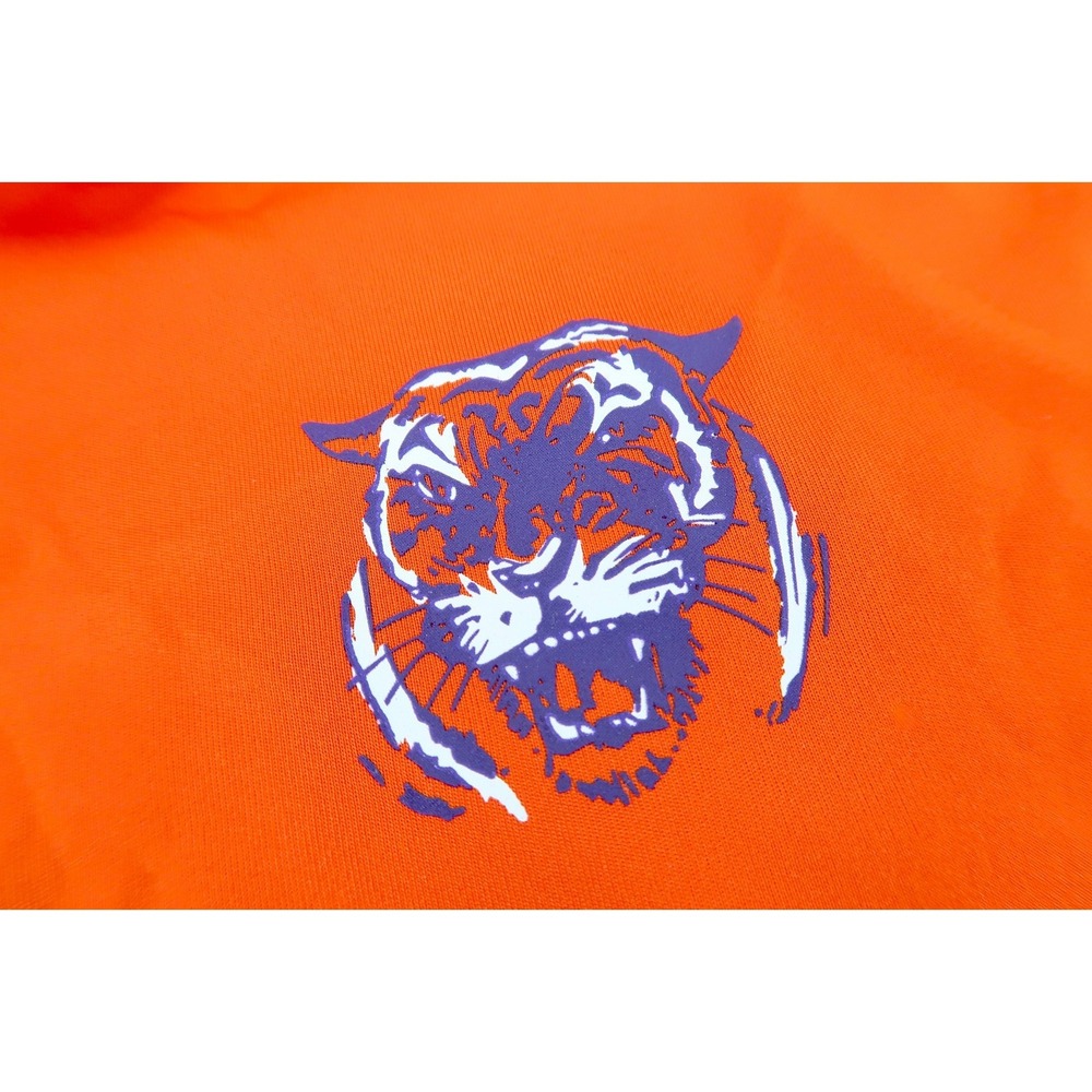 NEW Nike Clemson Tigers Polo Shirt Mens Small Orange Dri Fit Performance Golf - Picture 4 of 14